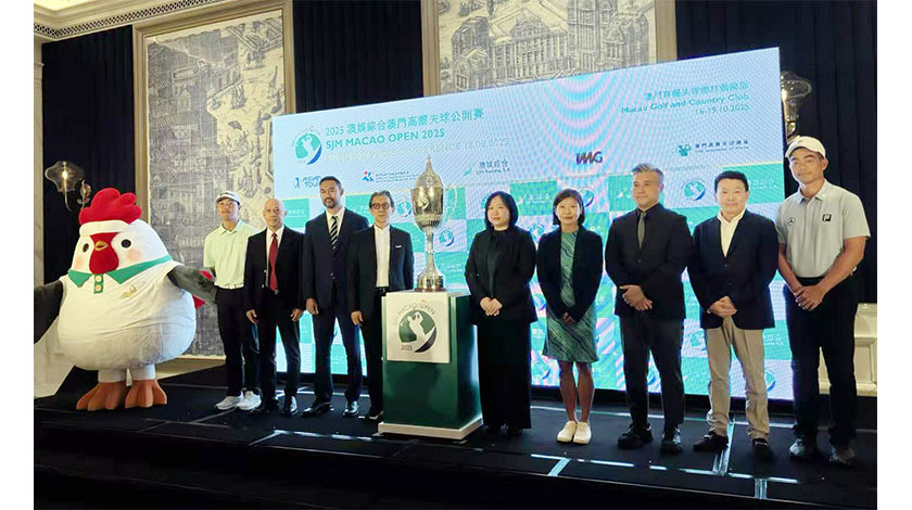 澳娛綜合澳門高爾夫球公開賽十月舉行  國際星級球手韋斯活及任成宰確認參賽    