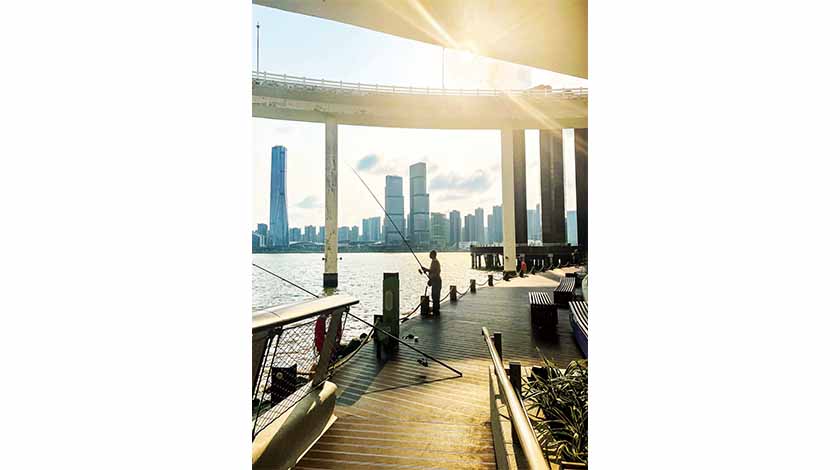 南岸海濱綠廊二期二區開放使用    